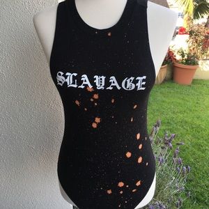 SLAVAGE body suit